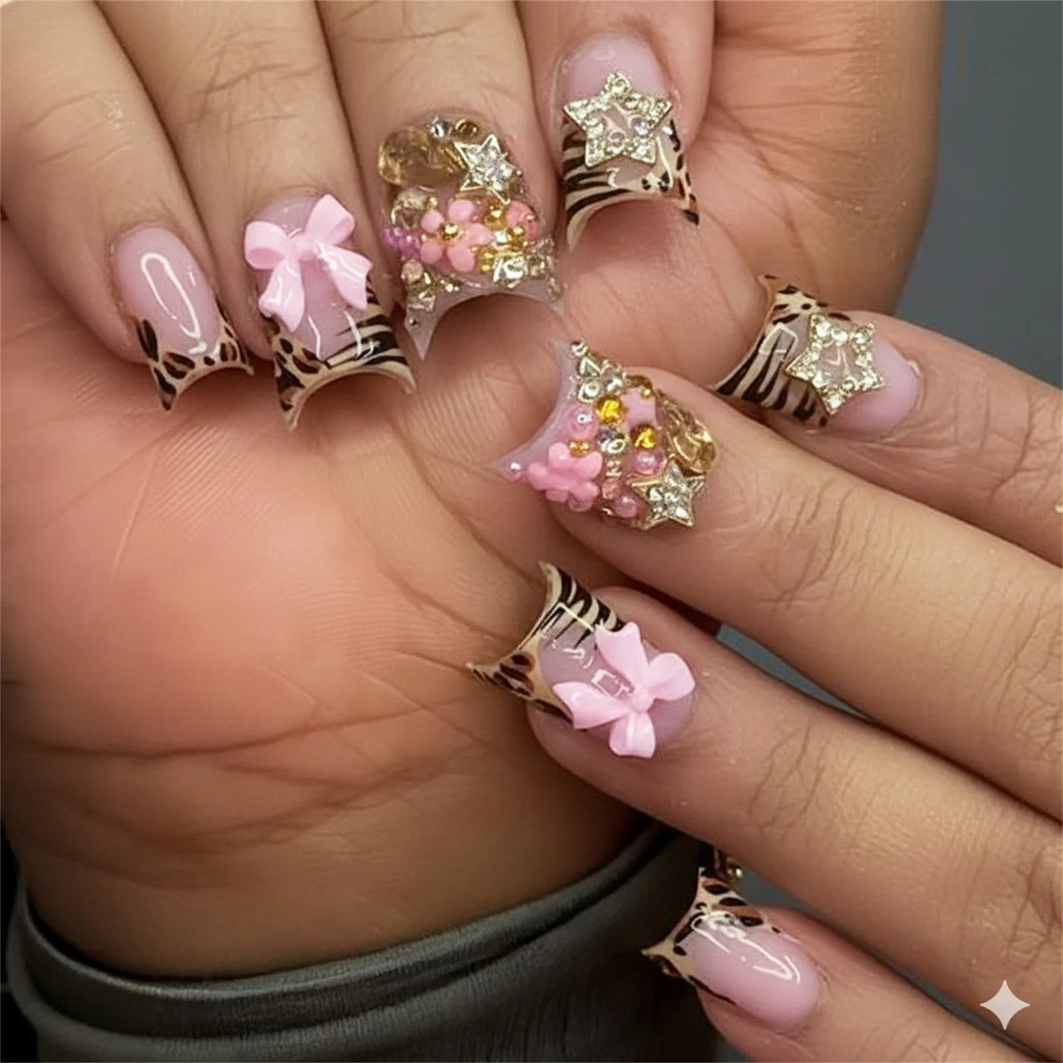 24pcs Press On Nails Variety of Styles