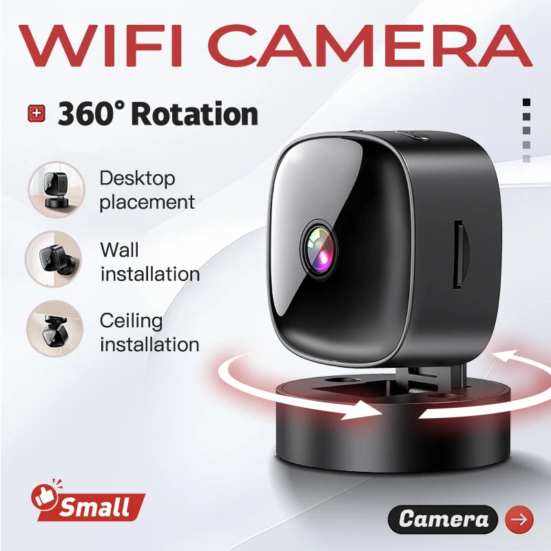 Mini Wireless WiFi Camera FHD 1080P