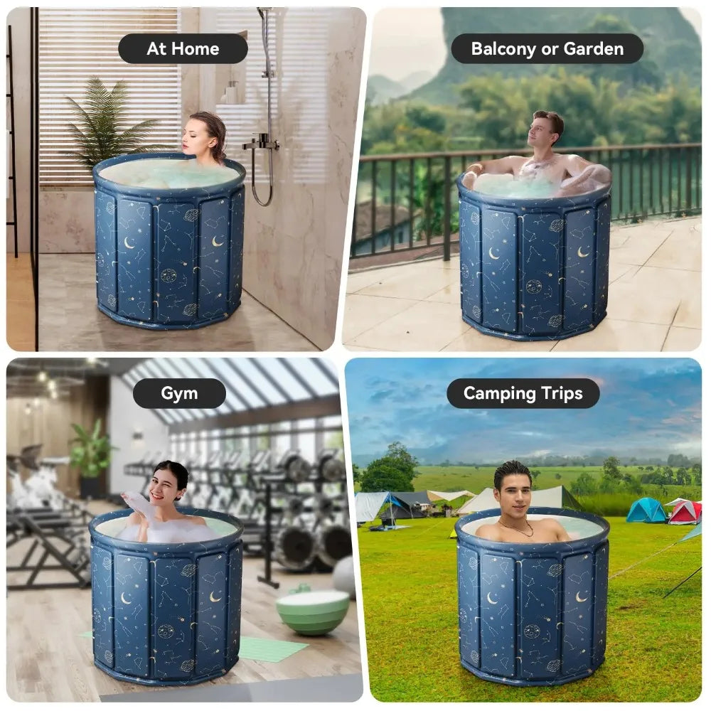 Foldable Portable Adult Bathtub