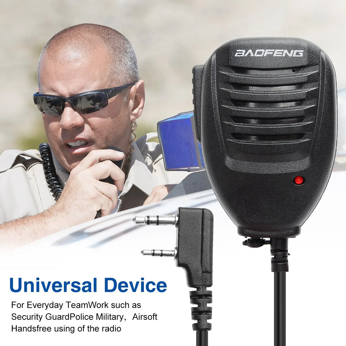 Baofeng Shoulder Speaker Mic Microphone
