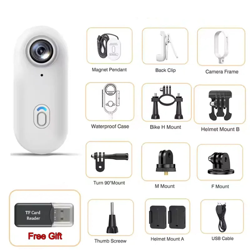 4K Outdoor Sports Camera 1080P Mini Camera In Helmet