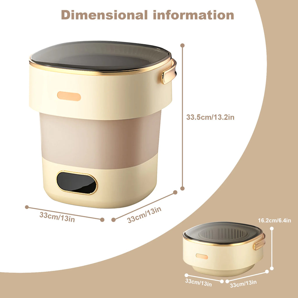 Portable Washing Machine With Spin Dryer