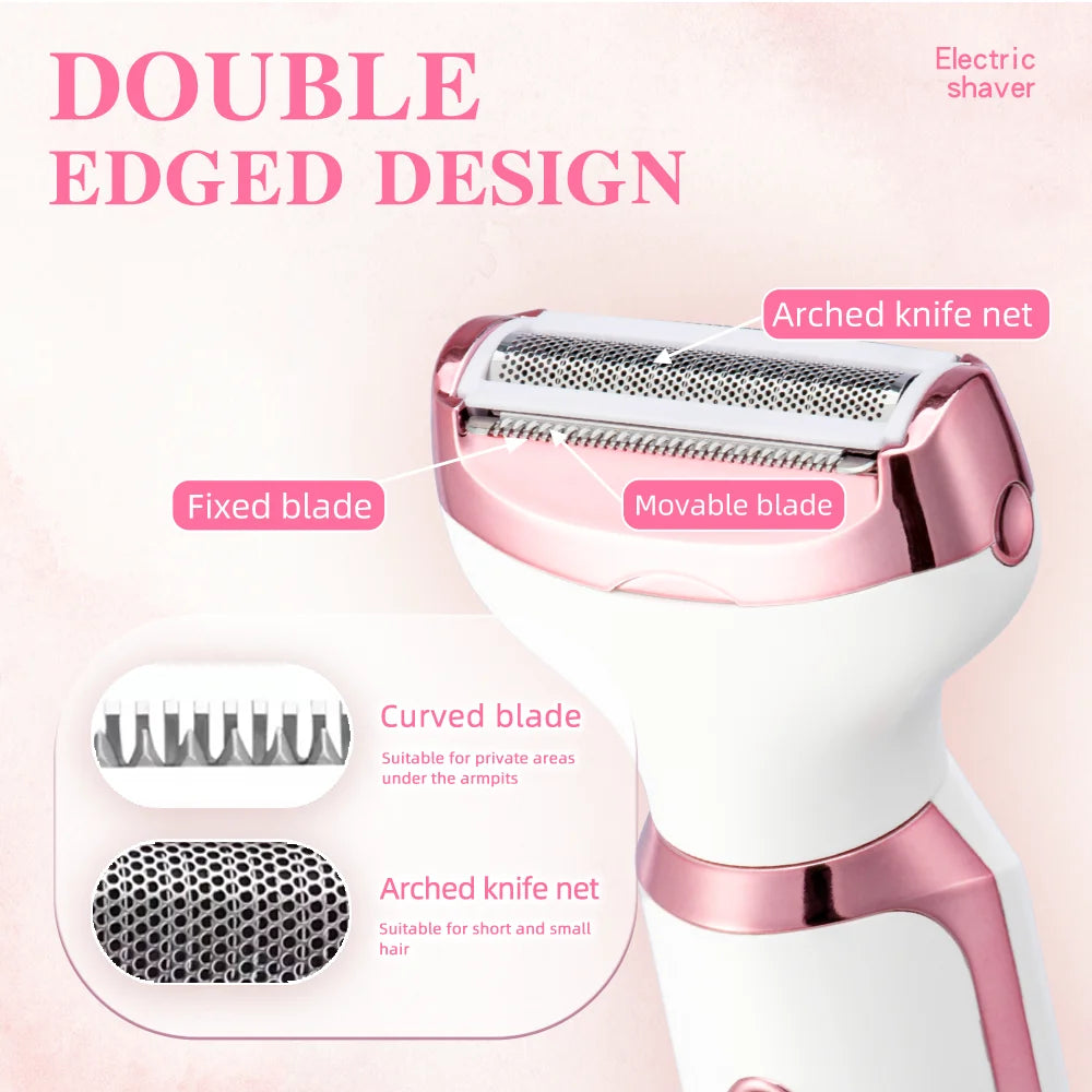 4 In 1 Electric Lady Shaver