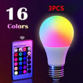 16 Colors RGB LED Multicolor Bulb