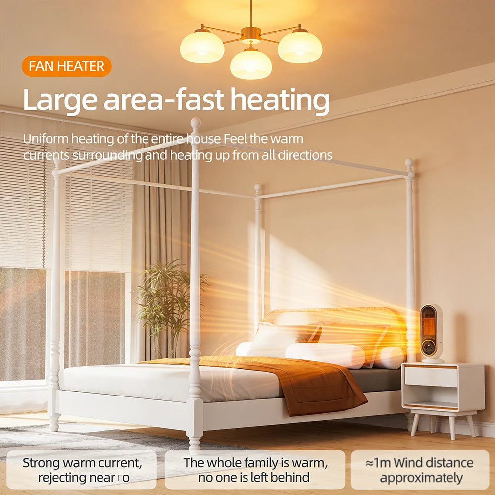 1200W Electric Portable Fan Heater