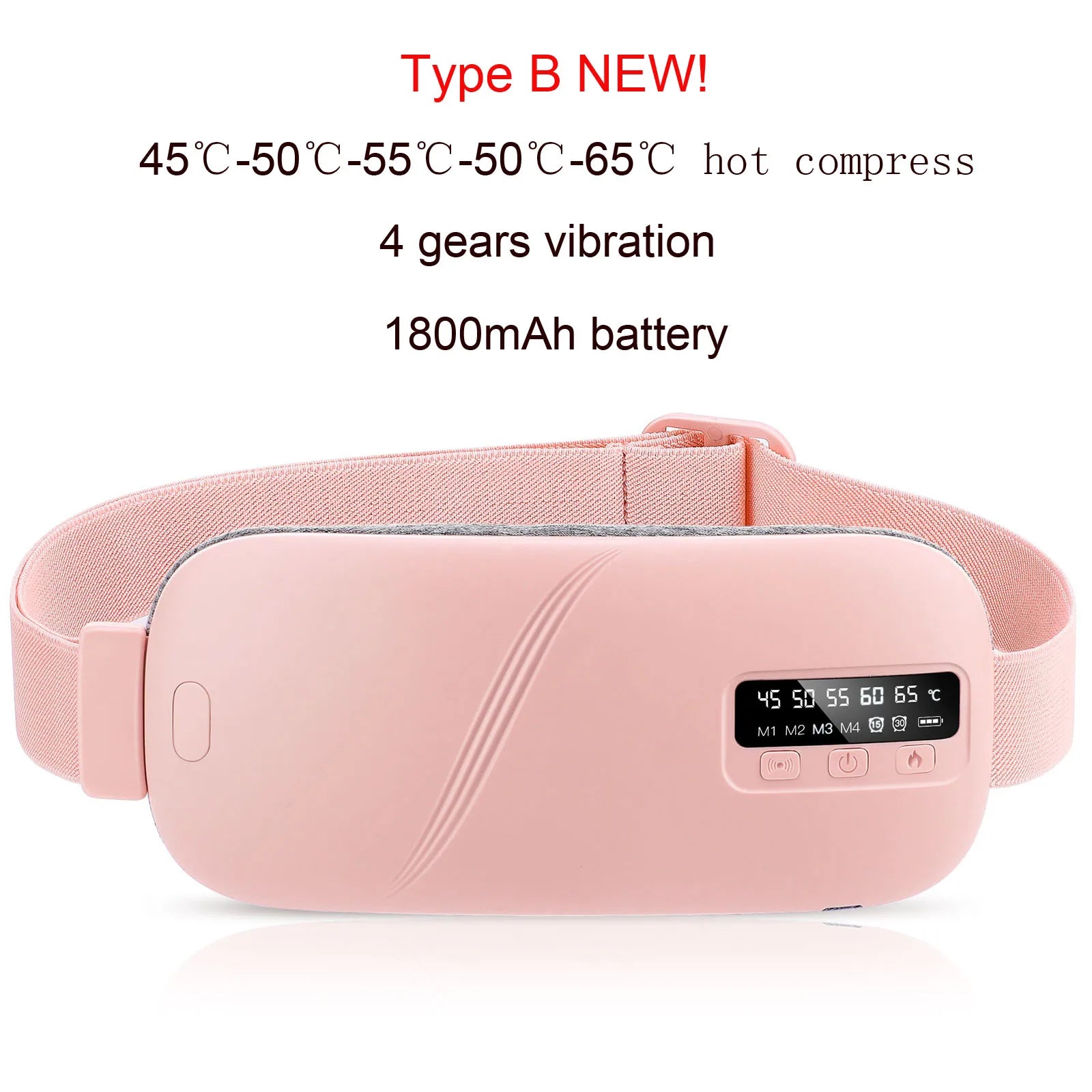 Abdominal Lumbar Warm Belt Massage Device