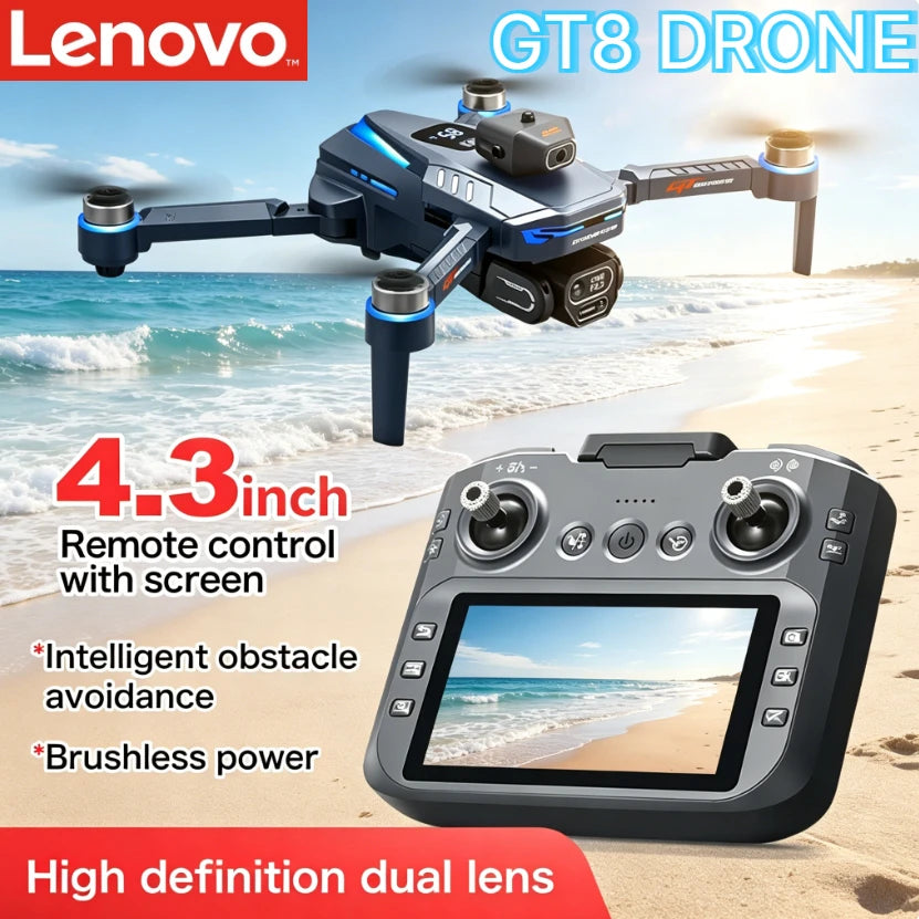 Lenovo GT8 GPS Foldable Drone 8K Dual Camera