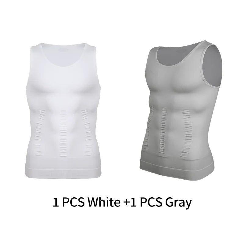 Mens Slimming Body Shaper Vest