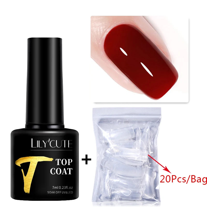 LILYCUTE 15ML Quick Extension Gel Nail Polish