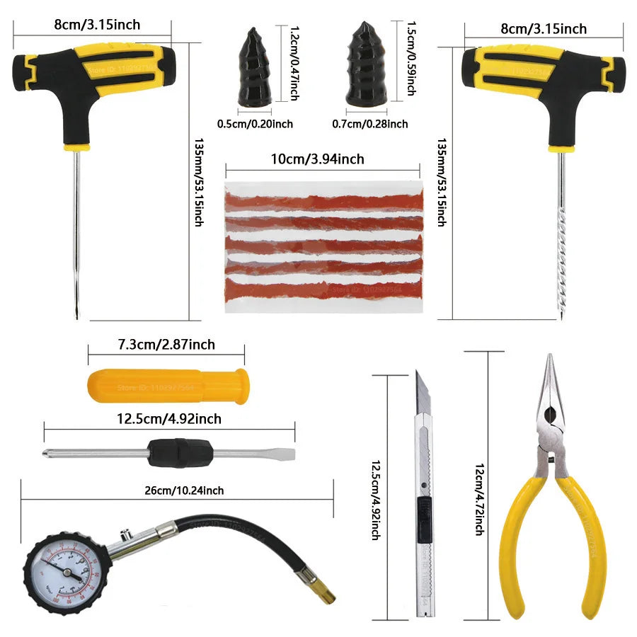 Auto Tire Repair Kit