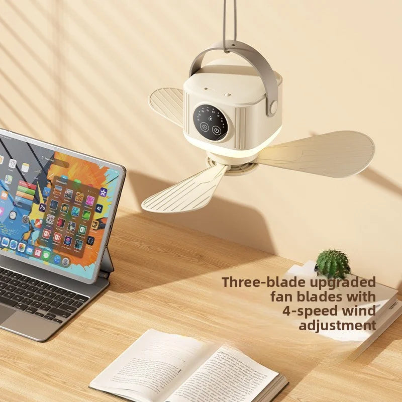 Wireless Portable Rechargeable Ceiling Fan