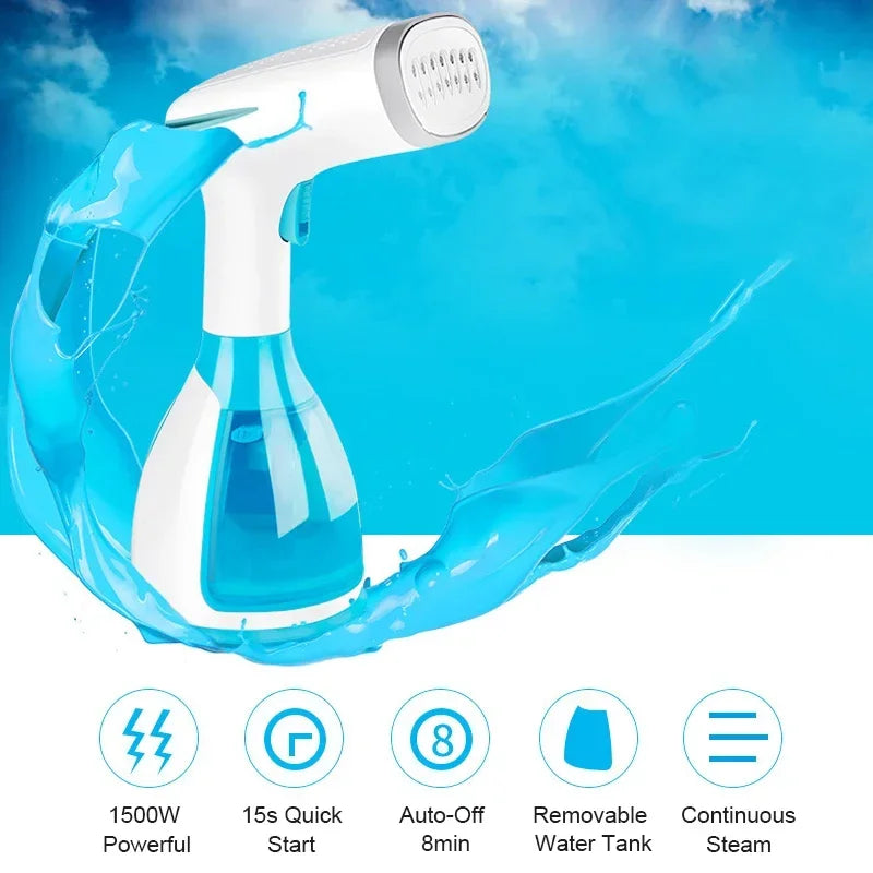 Quick-Heat Hand Garment Iron Steamer