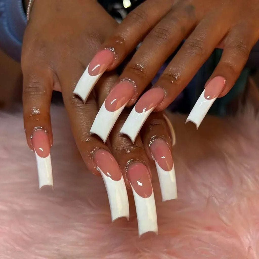 20pcs Curve Square Press on Nails