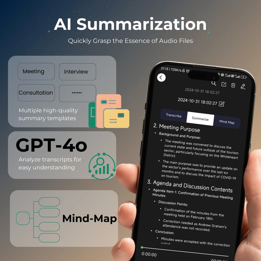 AI Powered Voice Recorder and Call Recorder with Speech-to-Text