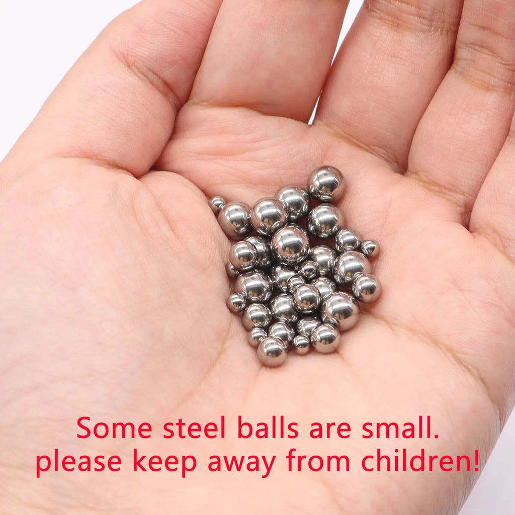600pcs 12 Size Stainless Steel Precision Bearing Balls