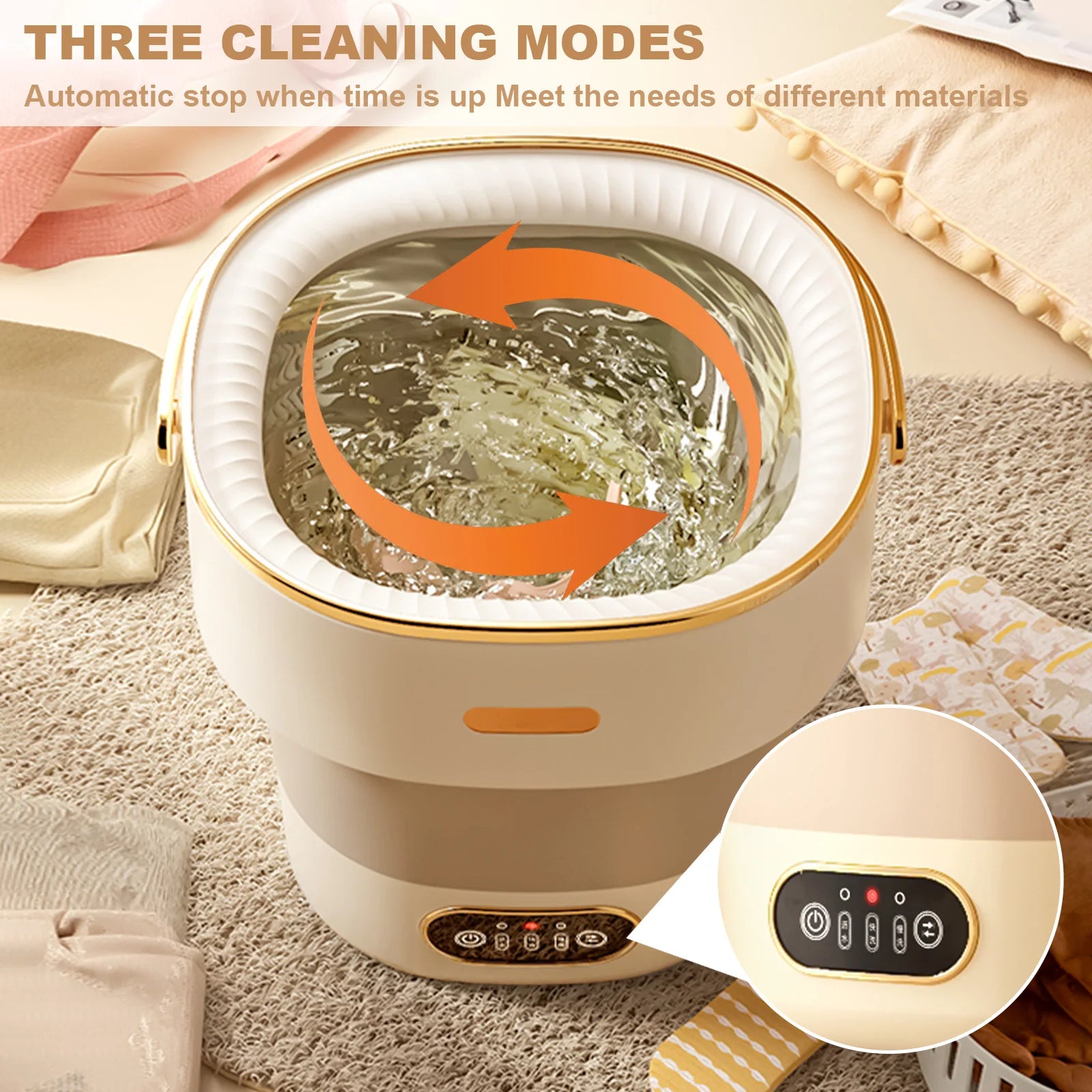 Portable Washing Machine With Spin Dryer