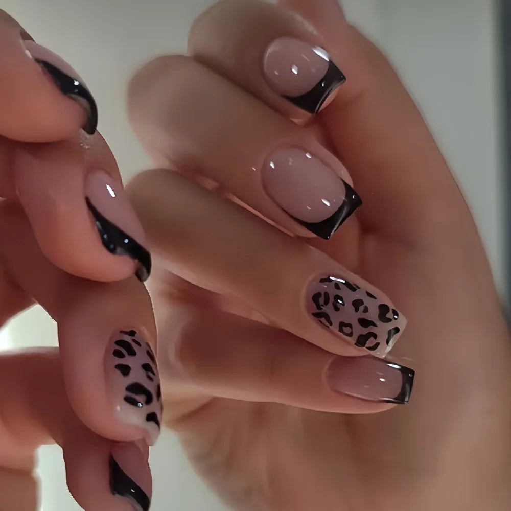 24pc Short Ballet Press on Nails
