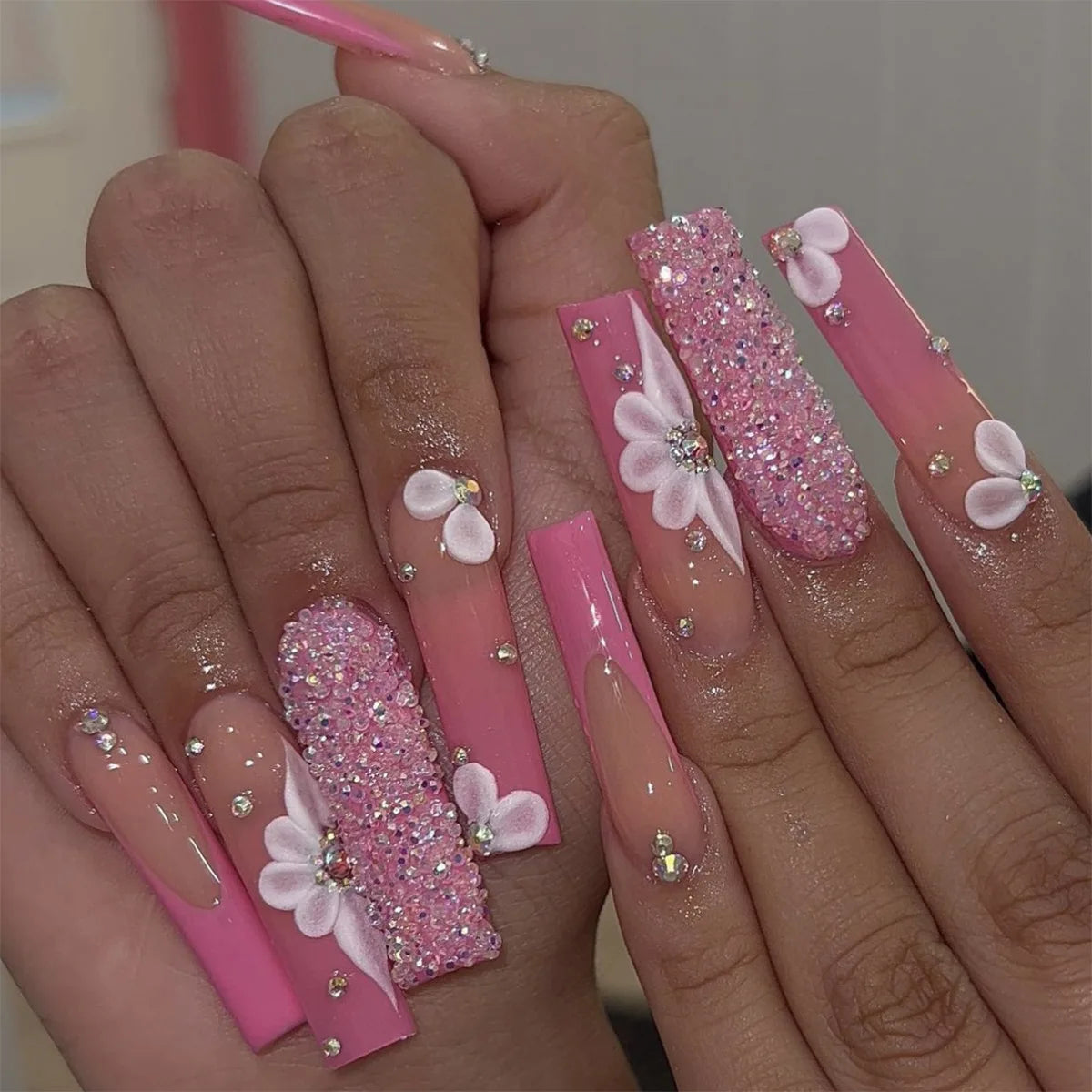 24Pcs French Press on Nails