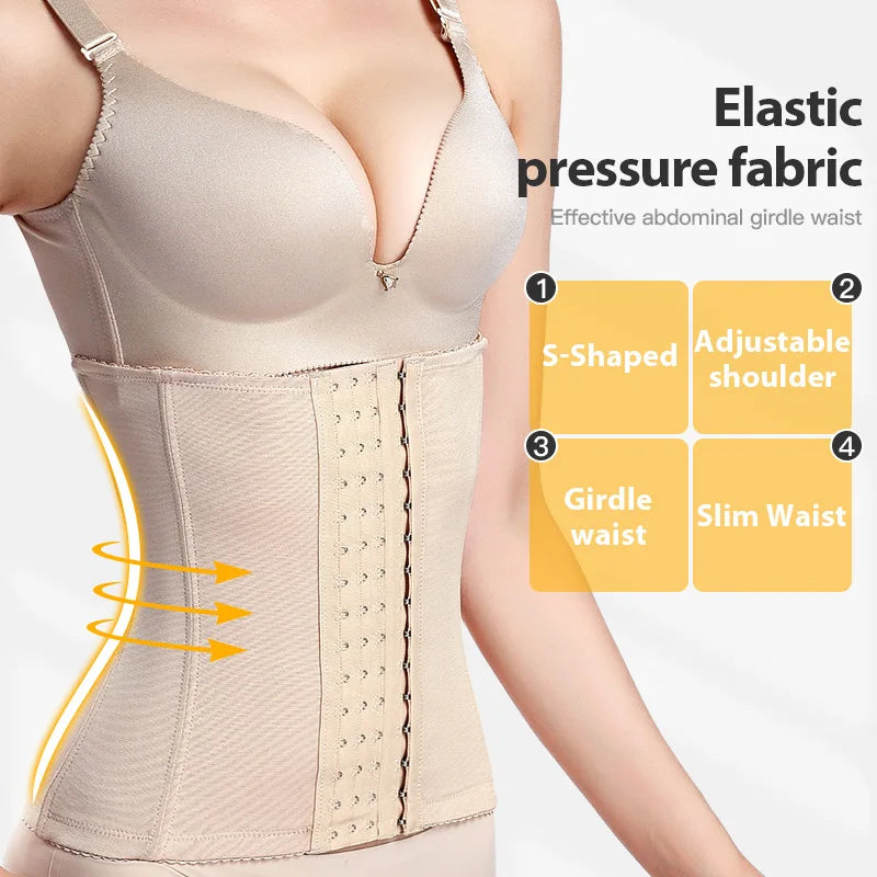 Women Slimming Waist Trainer Belt Shapewear Tummy Control Belly Cincher