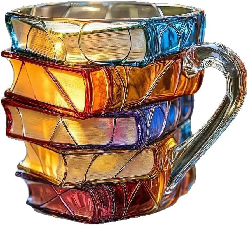 Painted Book Mug Novelty Coffee Mugs