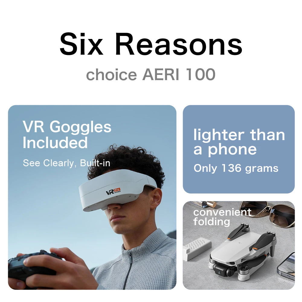 Lenovo Aeri100/Aeri100VR Remote Control Drone