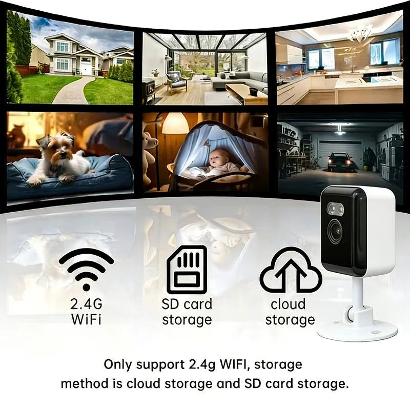 4PC Smart 1080p Wi-Fi Smart Home Security Camera