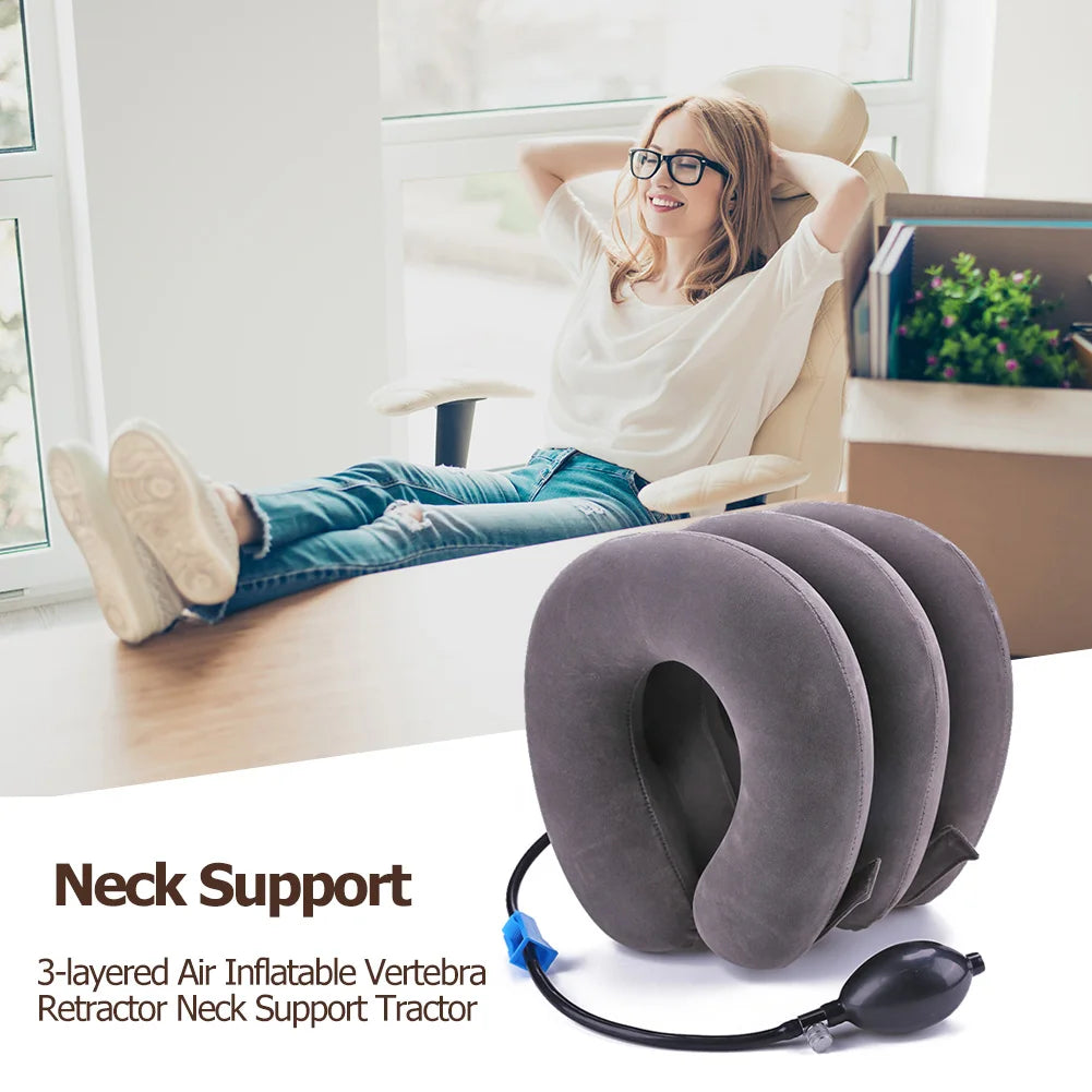 Cervical Neck Traction Device Inflatable Cervical Vertebra Tractor