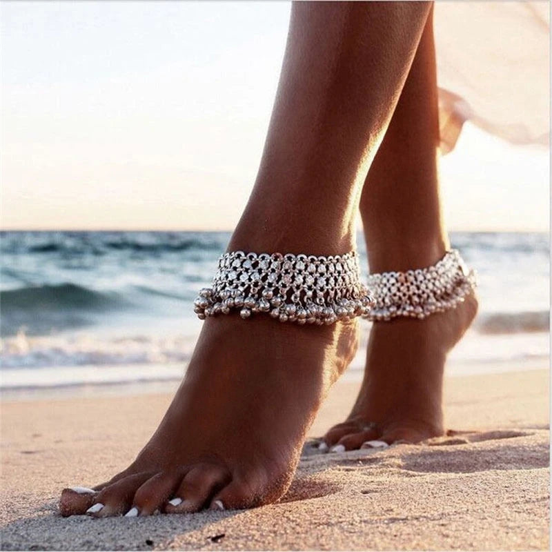 Multi-layer Bells Ankle Bracelet
