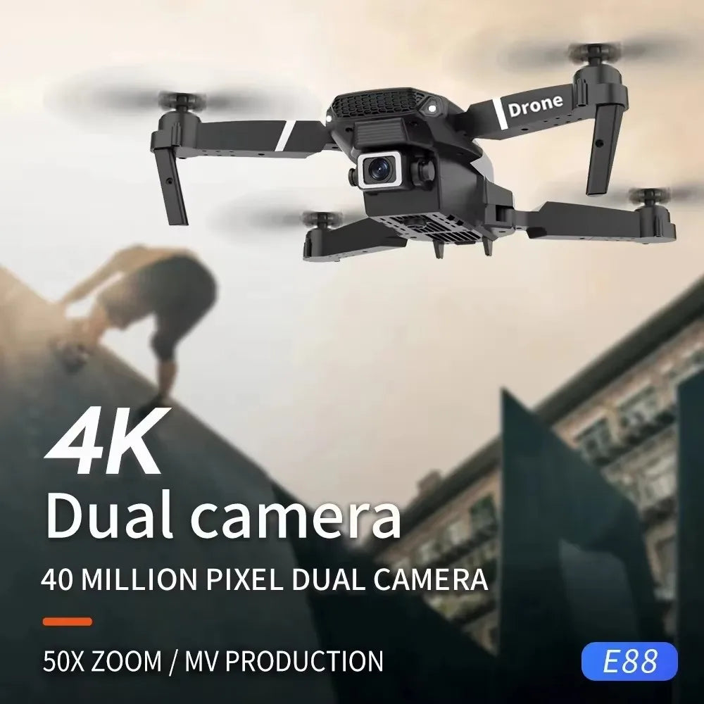 E88 Pro 4K New Upgraded Drone Dual-Camera