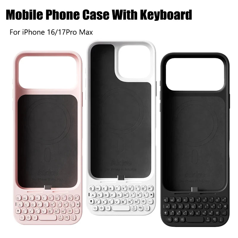 Magnetic Mobile Phone Case With Keyboard
