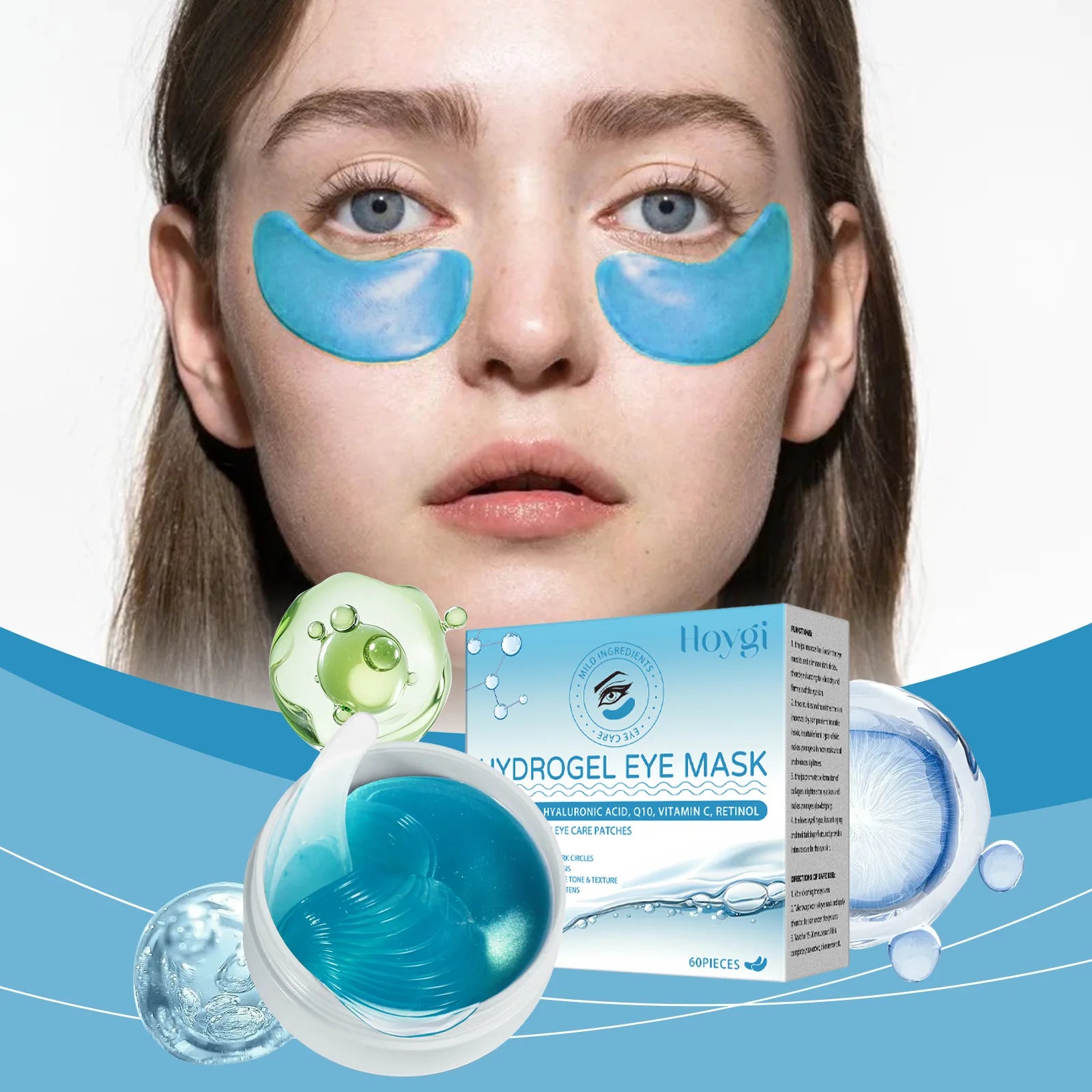 Retinol Eye Masks Firming Anti Dark Circles Fine Lines Removal