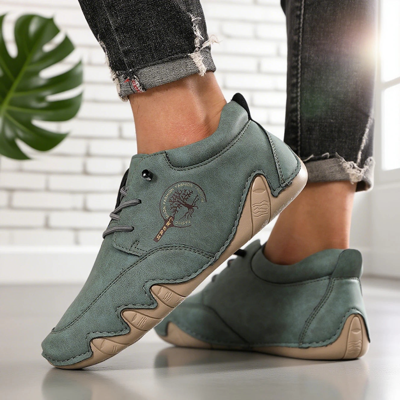 Breathable Suede Casual Shoes