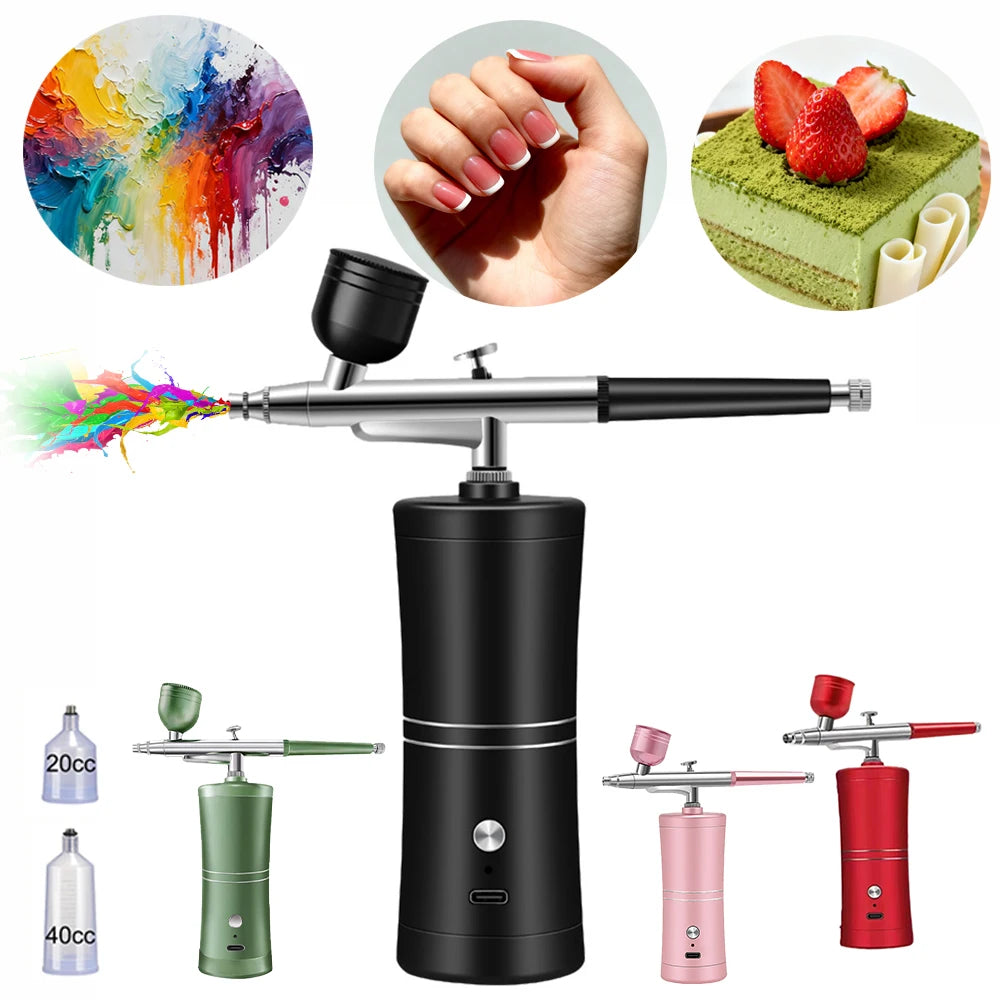 Airbrush Nails Compressor for Painting