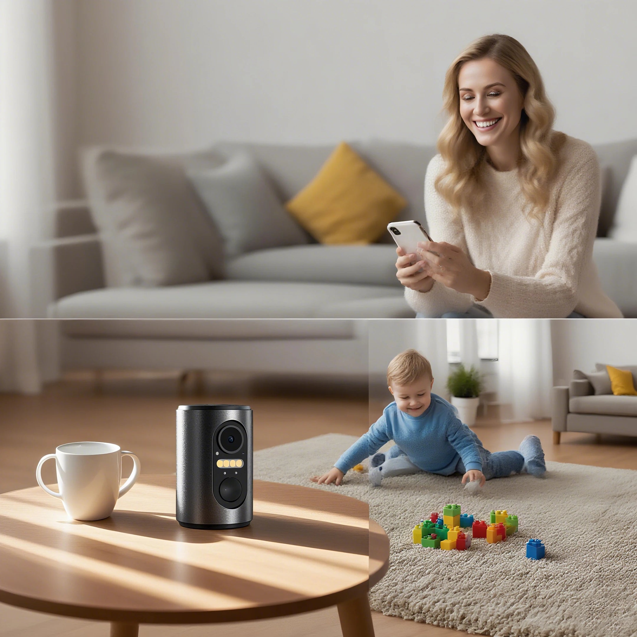 Mini WIFI IP Camera Color Night Vision HD Camera