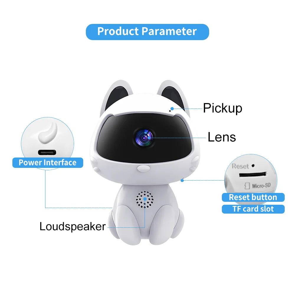 Two-way Smart  Night Vision Baby Monitor