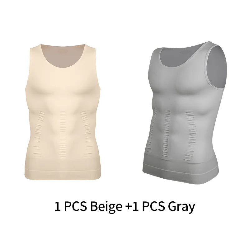Mens Slimming Body Shaper Vest