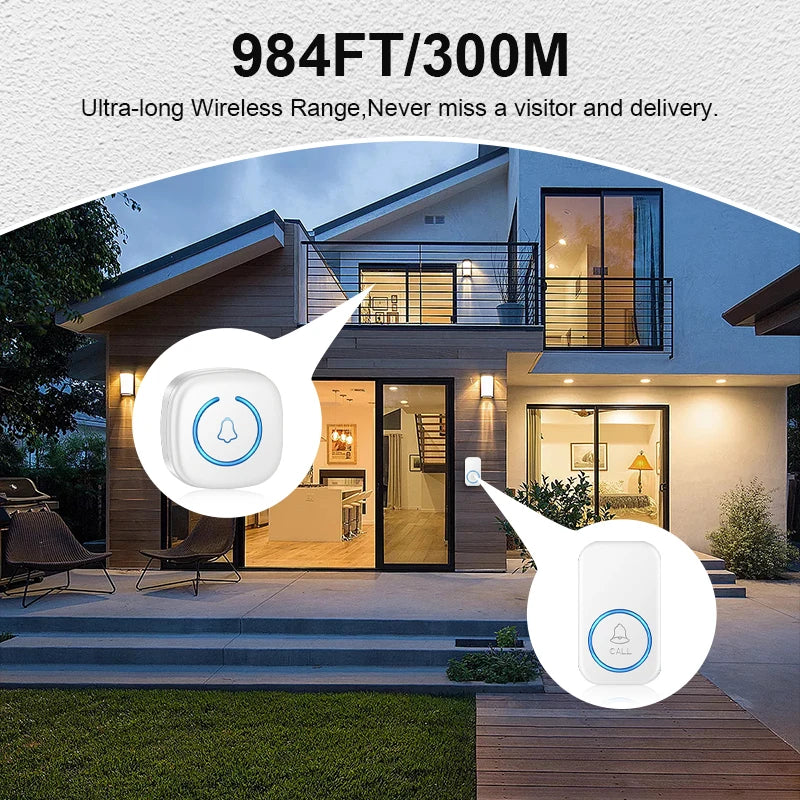 Intelligent Welcome Wireless Doorbell