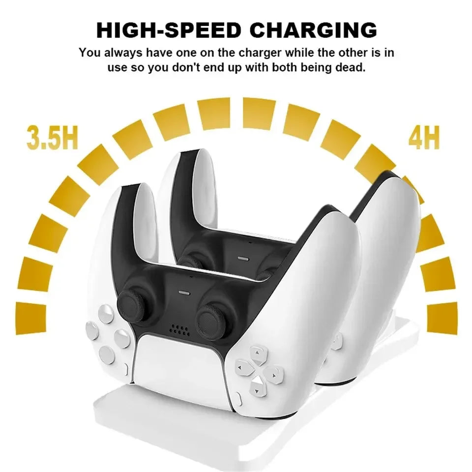 GAMINJA Dual Controller Charging Stand for Playstation