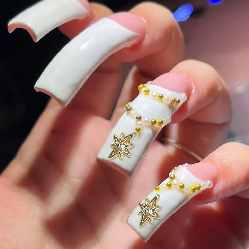 20pcs Curve Square Press on Nails