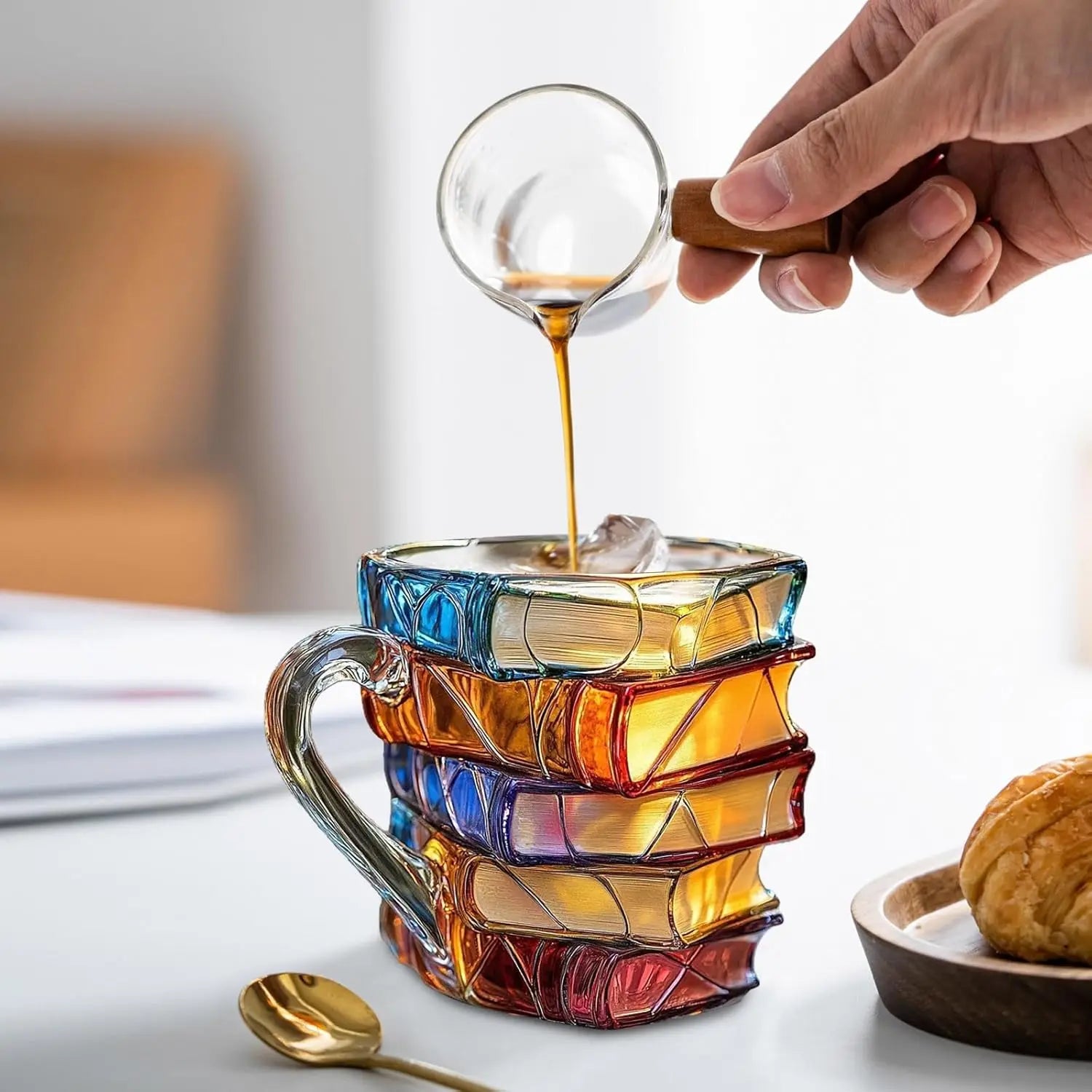 Painted Book Mug Novelty Coffee Mugs