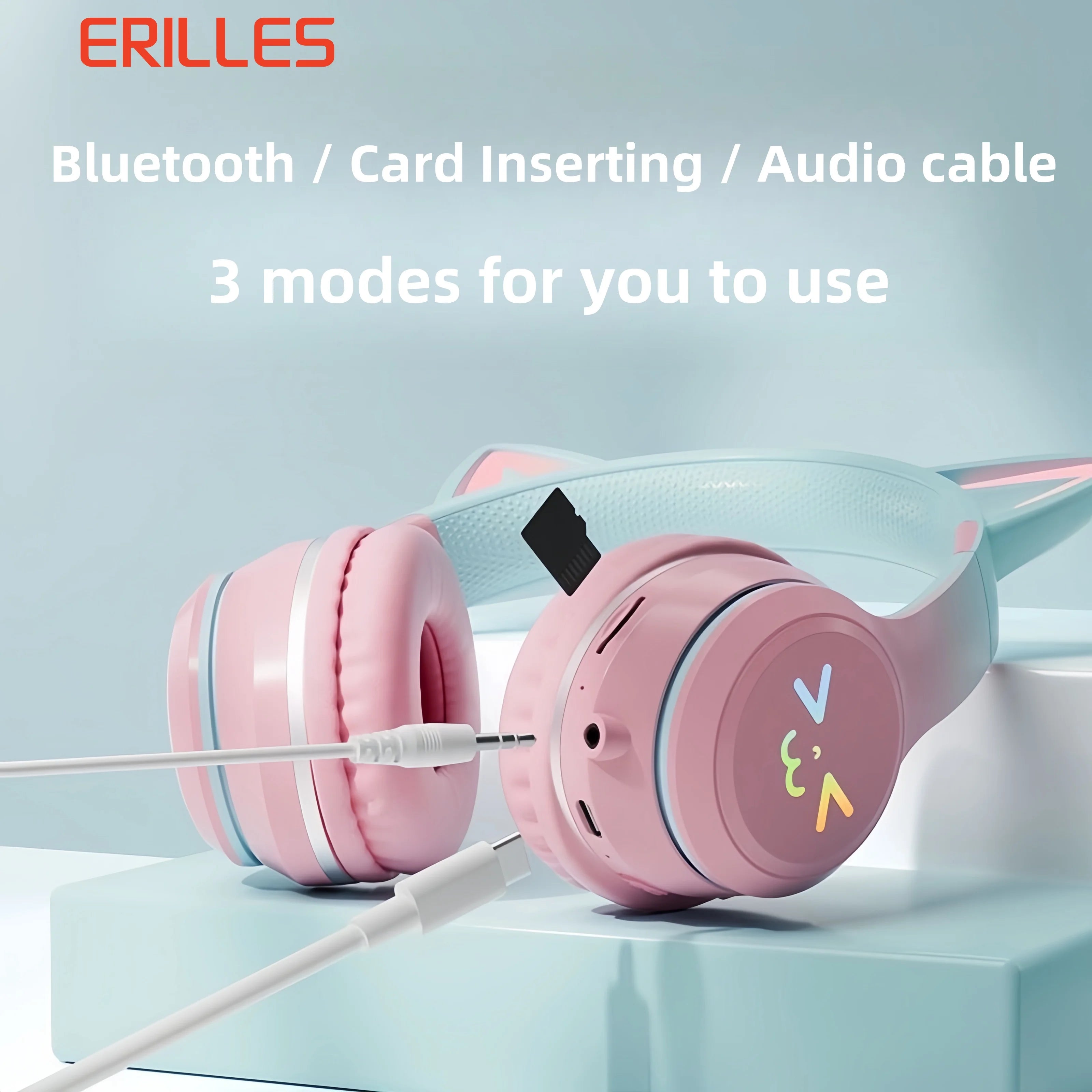 GRB Glow Gaming Headset Gamer