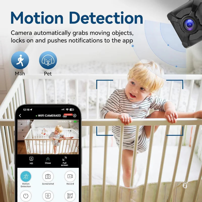 X5 Mini Wireless Camera Night Vision