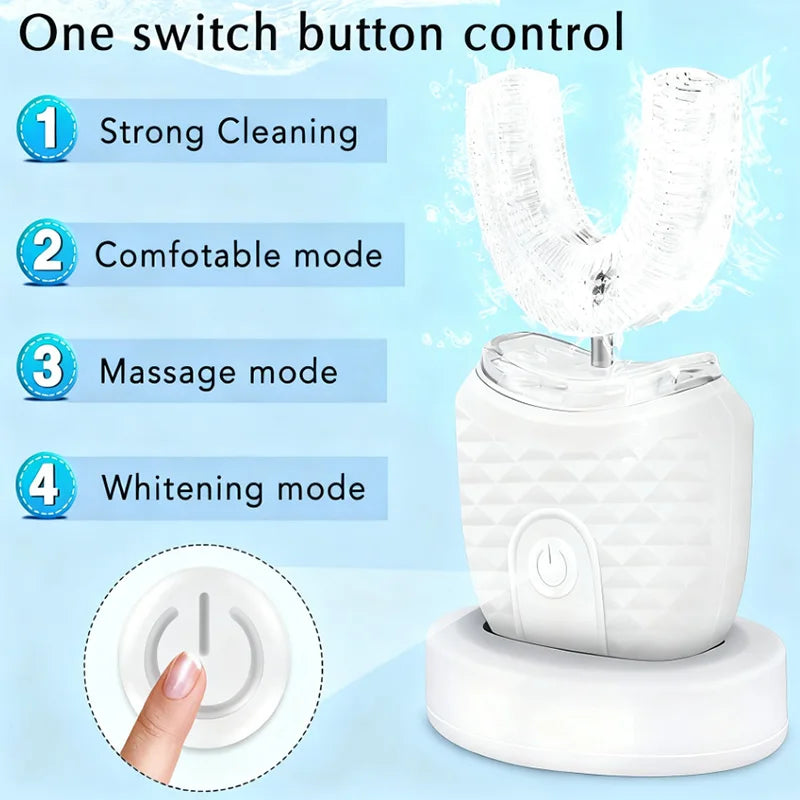 Portable U-shaped Ultrasonic 360-degree Cleaning Machine
