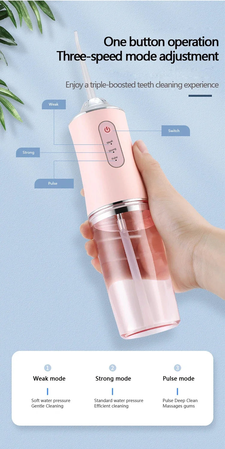 Oral Irrigator Dental Water Jet Flosser