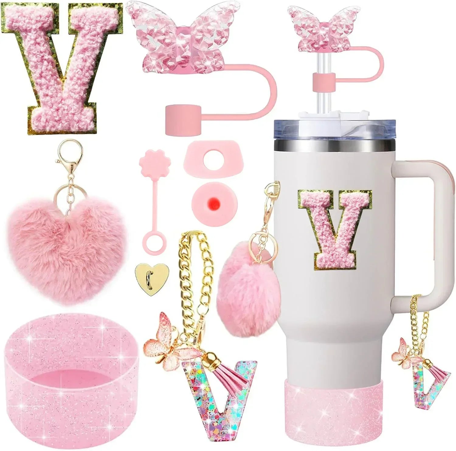 9PCS Accessory Set for Stanley Cup