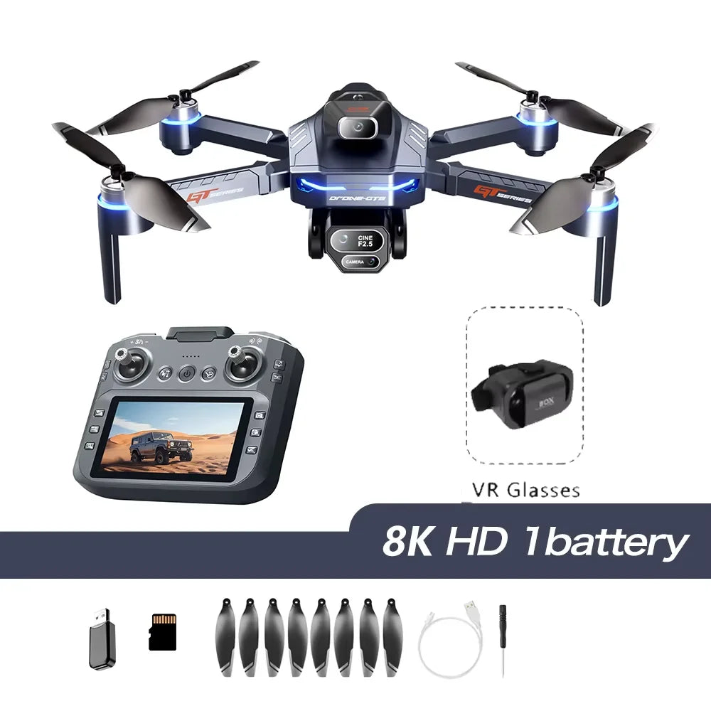 GT8 Drone Aerial Deone Foldable Quadcopter