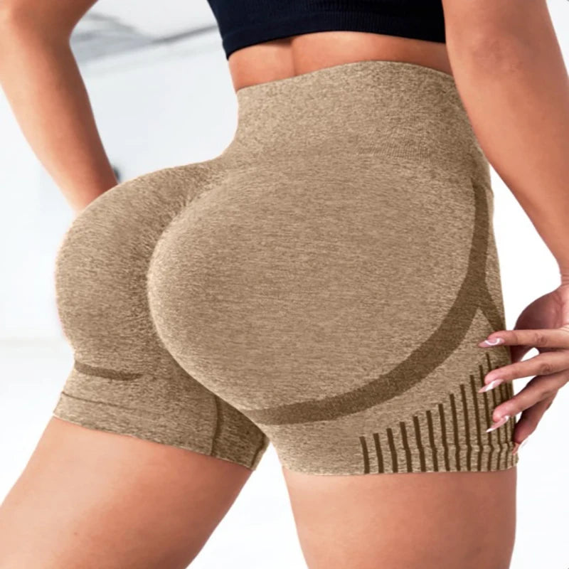 Women's Yoga High-Elasticity High-Waist Shorts