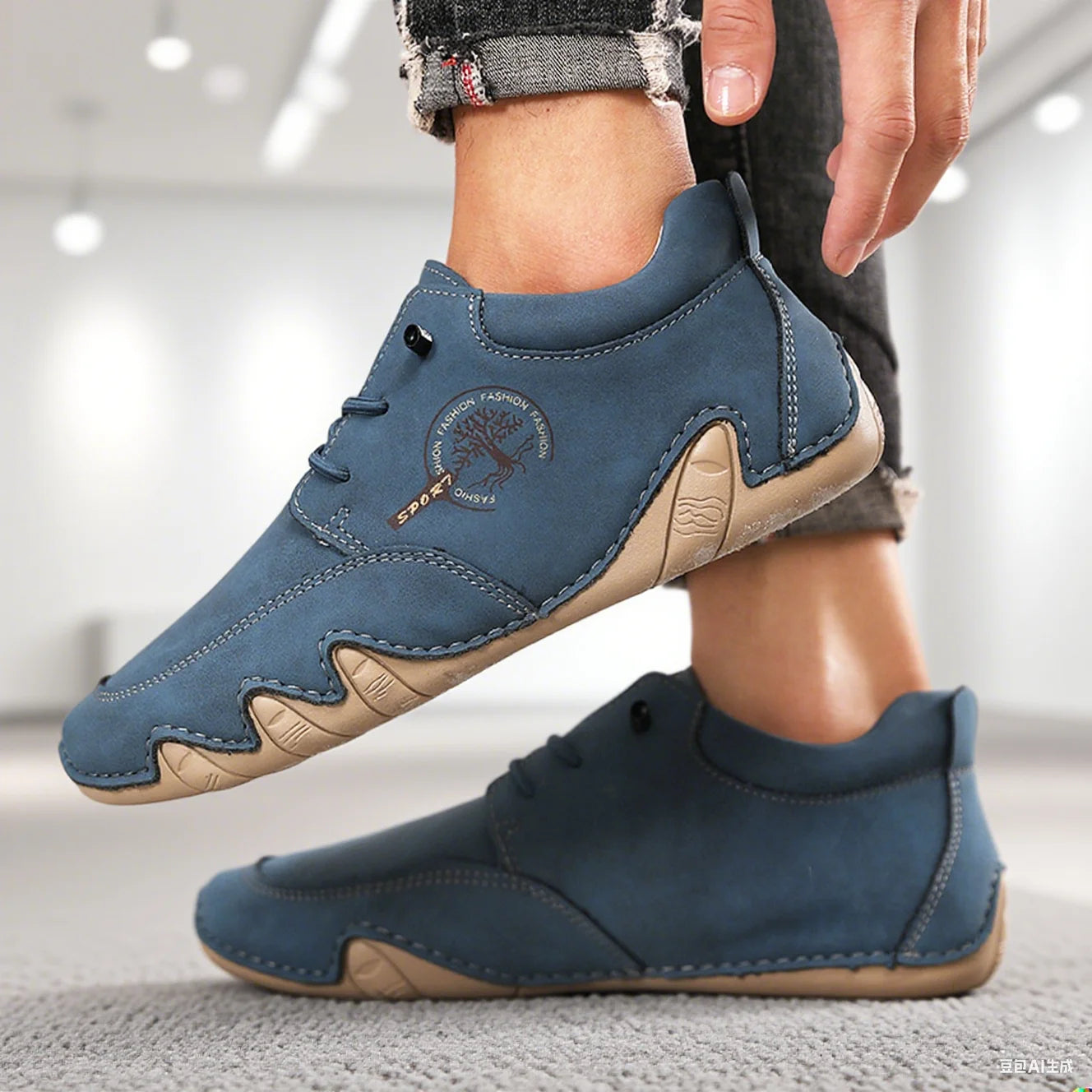 Breathable Suede Casual Shoes