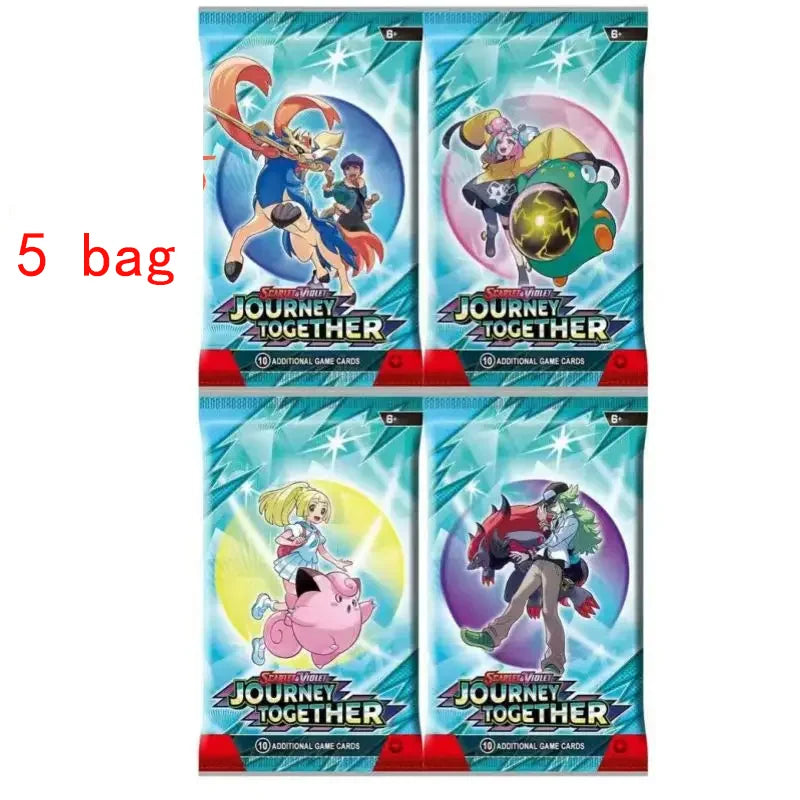 360pcs English Pokemon Cards Trade Game Cards