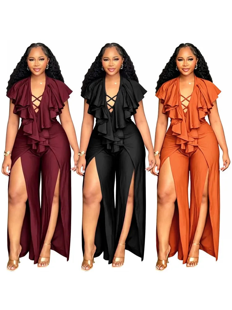 Plus Size Women Jumpsuit